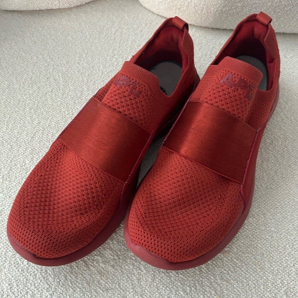 APL Red Slip On Sneakers